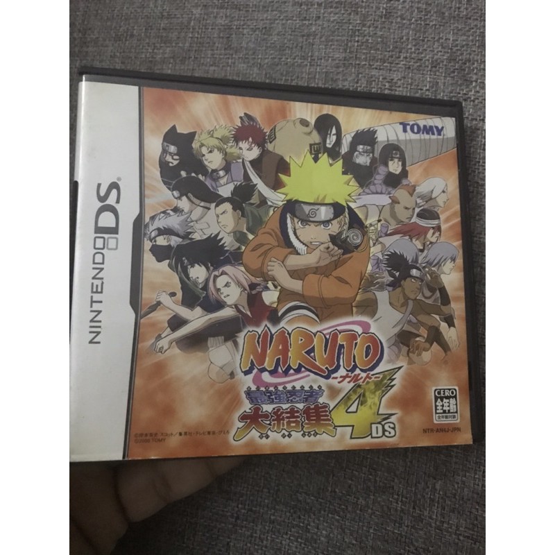 ขายแผ่นญี่ปุ่น DS เกม Naruto 4 สนุก เล่นได้ทั้งเครื่อง DS จนถึง 3 DS ...
