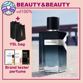 🚚 พร้อมส่ง🚚 Yves Saint Laurent YSL Y EAU DE TOILETTE EAU DE PARFUM LE PARFUM Mens Fragrance 100ml