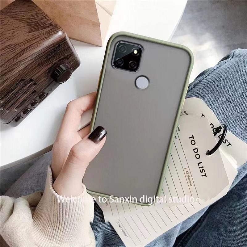 ส่งจากไทย-เคสกันกระแทก-ปุ่มสีผิดด้าน-oppo-a15-เคสโทรศัพท์-ออฟโป้-ขอบนิ่มหลังแข็ง-เคส