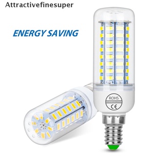 Asth E27/E14 หลอดไฟ LED 220V ไอซี หลอดไฟข้าวโพด สีขาวเย็น