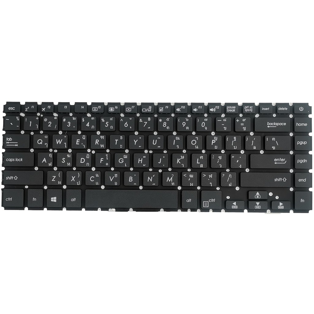 ภาพหน้าปกสินค้าAsus Keyboard คีย์บอร์ดเอซุส X505 X505B X505BA X505BP X505Z จากร้าน tookdeek บน Shopee