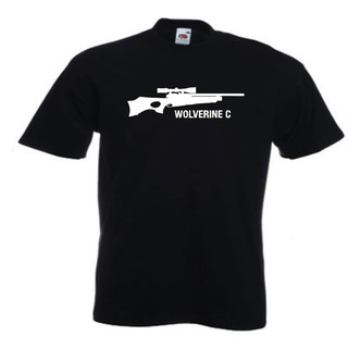 เสื้อยืดผู้ เสื้อยืด ผ้าฝ้าย 100% พิมพ์ลาย Daystate Wolverine C Shooting Air Rifle Birthday สําหรับผู้ชาย S-5XL