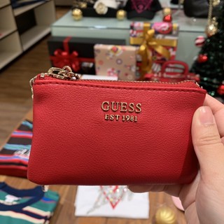 มาใหม่ GUESS 100% xmas new arrival collection🎄🎉ของแท้💯💯จากช็อปมีกล่องให้ กระเป๋าใส่เหรียญ เป็นพวงกุญแจได้