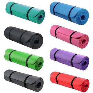 ภาพขนาดย่อของภาพหน้าปกสินค้าพร้อมส่ง เสื่อโยคะ YOGA MAT ขนาดใหญ่ 183x61cm พร้อมสายรัดเสื่อโยคะ เบาะเล่นโยคะ แผ่นรองโยคะ จากร้าน homeproplus บน Shopee ภาพที่ 4