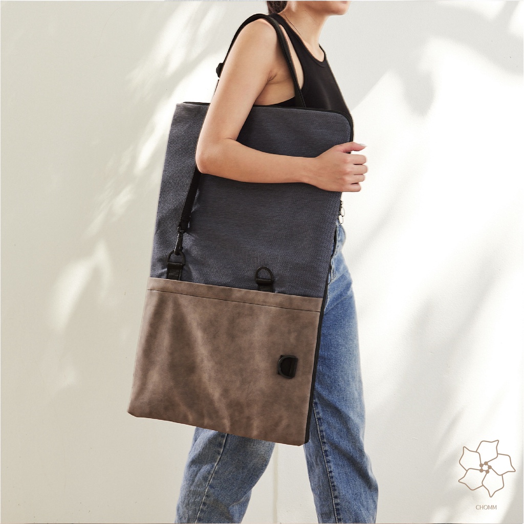 กระเป๋าใส่กระดาน-วาดรูปa2และสามารถพับเป็นกระเป๋าสะพายได้-handmade