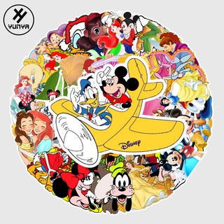 💥พร้อมส่ง💥Disney มิกกี้ Mickey mouse pooh donald duck  56 แผ่น  พีวีซี กันน้ำ สติ๊กเกอร์