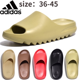【บางกอกสปอต】เป็นที่นิยม โฟมสไลด์ รองเท้าแตะรองเท้าแตะต้นฉบับรองเท้าแตะกันน้ำผู้ชายและผู้หญิงรองเท้าชายหาดYeezy slides
