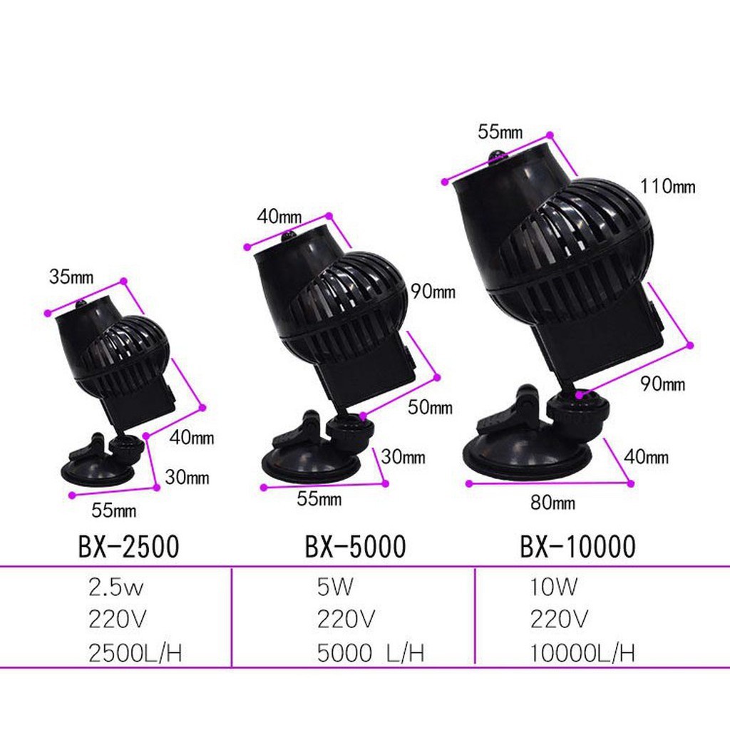 ตัวทำคลื่น-atman-wave-maker-pump-bx-2500-bx-5000-bx-10000-เหมาะกับตู้ปลาขนาด-24-30-นิ้ว