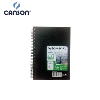 สินค้า Canson สมุด Art book หนา180g ขนาด A6 บรรจุ 30 แผ่น 63036