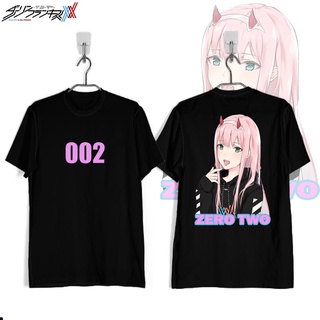 เสื้อยืดสีพื้น - อะนิเมะทางกฎหมาย Tee / Zero Two x - เสื้อยืดเชิ้ตอะนิเมะ Waifu สําหรับผู้ชาย / เสื