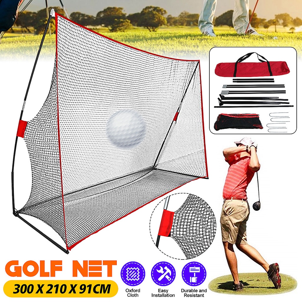 portable-golf-net-ชุดซ้อมไดร์ฟกอล์ฟ-เต้นท์ซ้อมตีกอล์ฟ-ตาข่ายซ้อมกอล์ฟ-drive-golf-training-อยู่บ้านก็ตีกอล์ฟได-10x7ft