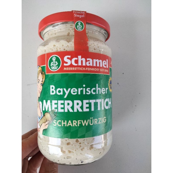 Schamel Bayerischer Meerrettich ซอสจิ้มเนื้อสัตว์ ชาเมล 350 กรัม ...