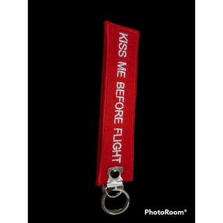 พวงกุญแจ / พวงกุญแจ เย็บปักถักร้อย Kiss Before Flight NEW RING FLAT