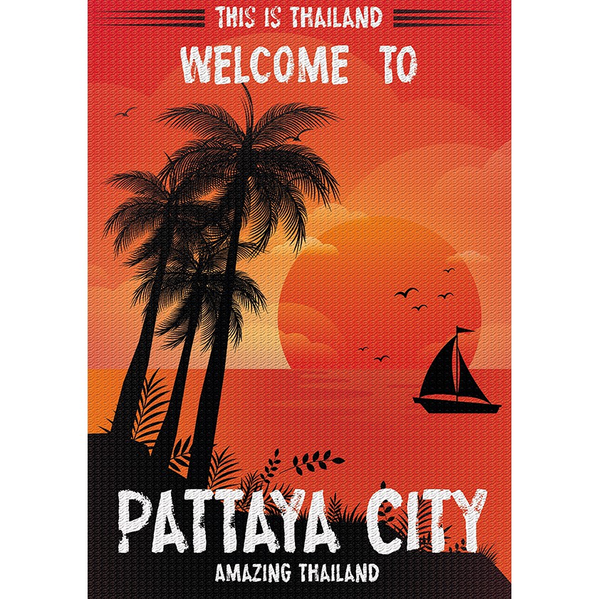เสื้อยืด-pattaya-city-เสื้อยืดจังหวัดชลบุรี-พัทยา-เมือง-ไทยแลนด์-thailand
