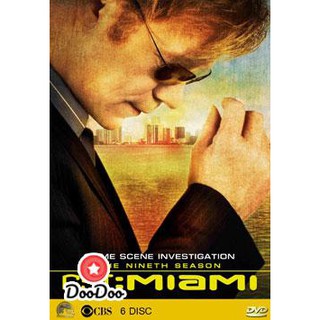 CSI Miami Season 9 ไขคดีปริศนาไมอามี่ ปี 9 [พากย์/ซับไทย/อังกฤษ] DVD 6 แผ่น