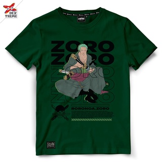 ภาพหน้าปกสินค้าDextreme เสื้อยืดวันพีซ T-shirt DOP-1491 One Piece ลาย โซโล Zoro  มี สีเขียว และ สีดำ ที่เกี่ยวข้อง