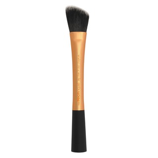 【 ลดสูงสุด 100 โค้ด OBNOV100 】REAL TECHNIQUES :: Foundation Brush แปรงลงลองพื้นขนสังเคราะห์ หัวมุม ใช้ลงรองพื้น