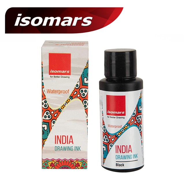 isomars-india-ink-waterproof-drawing-ink-1-ขวด