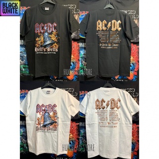 BWCB AC004 เสื้อวงร็อค ACDC เอซีดีซี เสื้อวง เสื้อยืดเอซีดีซี เสื้อวินเทจ unisex oversize