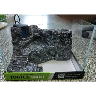 Up Aqua Villa Of Turtle ตู้เต่าทะเล เต่าจืด พร้อมตัวกรอง ขนาด 36x25x27cm (TK-UW-TT-36)