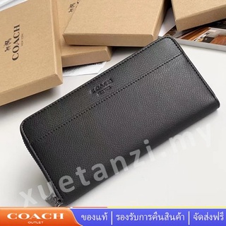 COACH F74977 หนัง ผู้ชาย กระเป๋าสตางค์ใบยาว