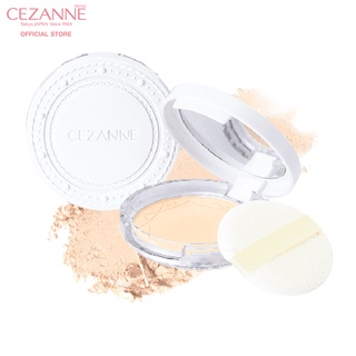 CEZANNE UV Clear Face Powder แป้งอัดแข็งไม่ผสมรองพื้น เคลียร์ผิวใสได้ผิวสวย