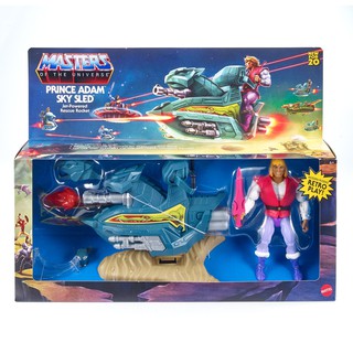 Masters of the Universe Origins Prince Adam Sky Sled Vehicle ของเล่นแอ็คชั่นฟิกเกอร์ รุ่น GPP30