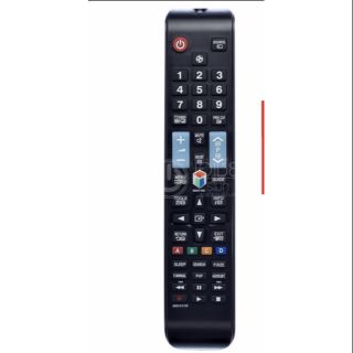 รีโมททีวี Samsung ใช้กับSMART TVซัมซุงได้ทุกรุ่น (มีปุ่มกีฬา ลูกฟุตบอล) รุ่น BN59-01178F
