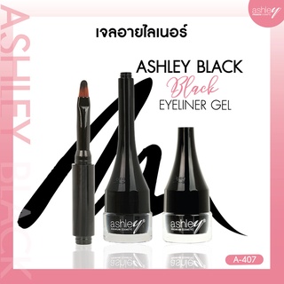 A-407 Ashley Black Eyeliner Gel