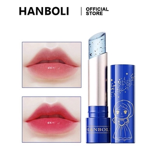 สินค้า Hanboli ลิปบาล์ม ให้ความชุ่มชื้น ป้องกันการแตก ติดทนนาน กันน้ํา ลิปบาล์มเปลี่ยนสี แต่งหน้า H814