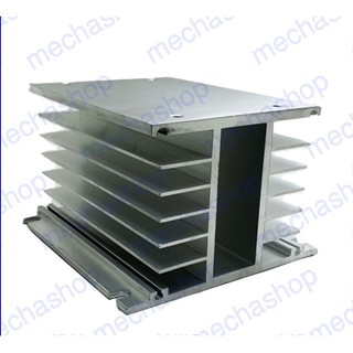 ฮีตซิงค์ระบายความร้อน อลูมิเนียมระบายความร้อน โซลิดสเตตรีเลย์ Single Phase &amp; Three Phase Solid State Relay SSR Aluminum