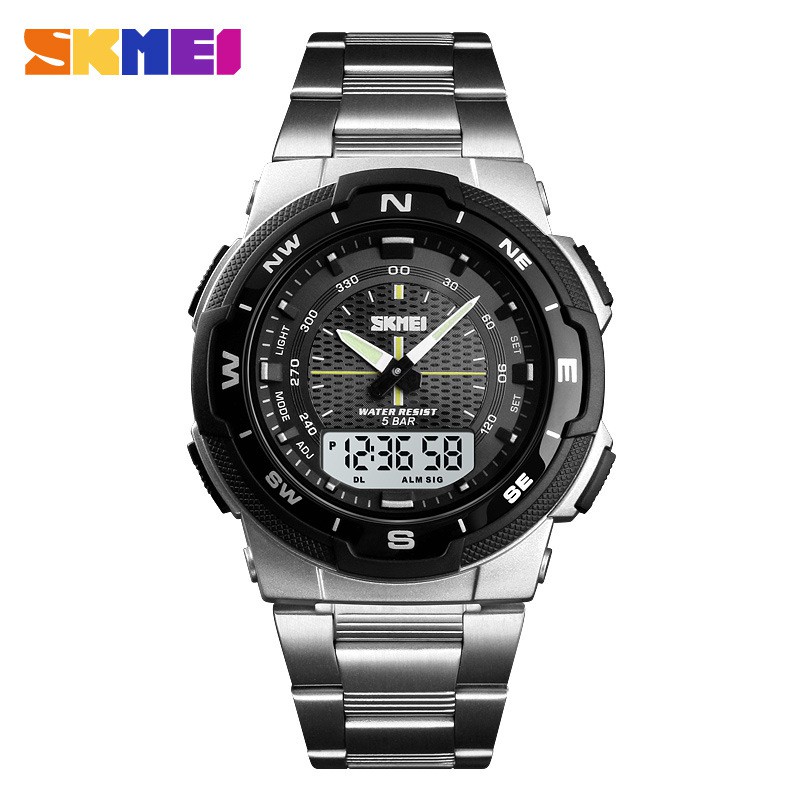 ภาพหน้าปกสินค้าพร้อมส่ง SKMEI 1370 นาฬิกาข้อมือผู้ชาย นาฬิกาผู้ชายสองระบบ นาฬิกา SK24 แบรนด์ 100% มีเก็บปลายทาง จากร้าน ucobuy1 บน Shopee
