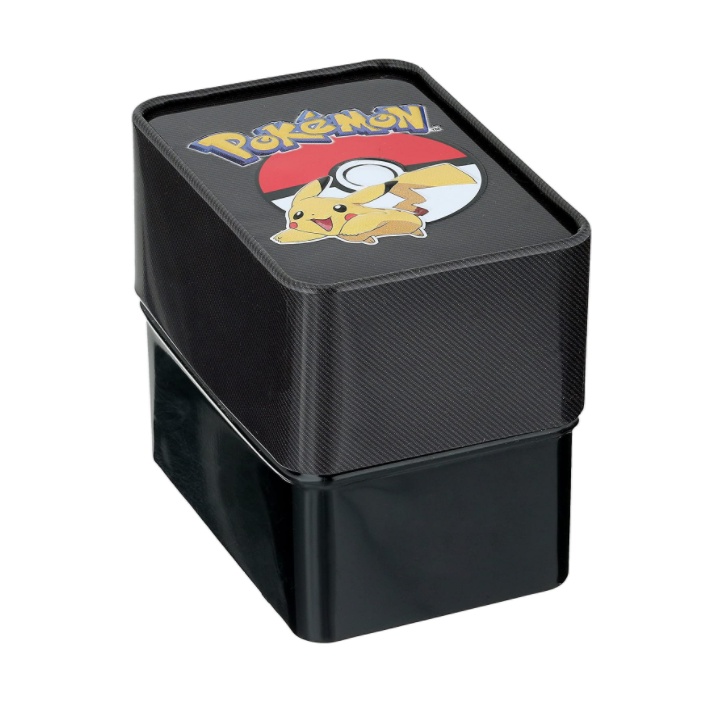 ส่งตรงจากญี่ปุ่น-pokemon-mens-quartz-metal-amp-silicone-casual-watch-black