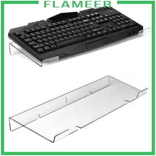 ( Flameer ) ขาตั้งแป้นพิมพ์คอมพิวเตอร์แบบใส