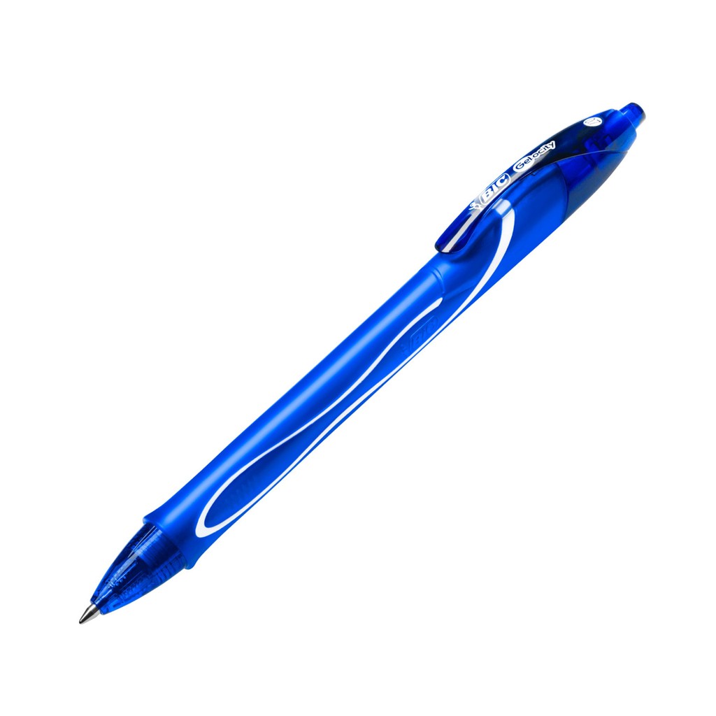 bic-บิ๊ก-ปากกา-gel-ocity-fullgrip-ปากกาเจล-เเบบกด-หัวปากกา-0-7-mm-จำนวน-12-ด้าม