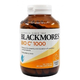 ภาพหน้าปกสินค้าพร้อมส่ง Blackmores vitamin cold relife Bio C 1000mg 150 tablets high potency formula จากร้าน af4uuovqq_ บน Shopee