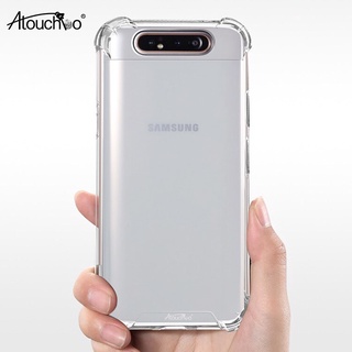 ส่งจากไทย เคสมือถือ เคสKingkong Atouchbo Case Samsung Galaxy A80 เคสใส เคสกันกระแทก ขอบนิ่ม-หลังแข็ง