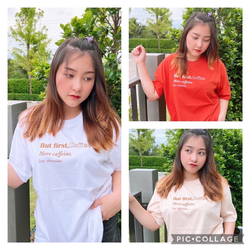 new-เสื้อยืด-oversize-มินิมอล-ลายสกีนตัวหนังสือ-อก44-ผ้าcotton100