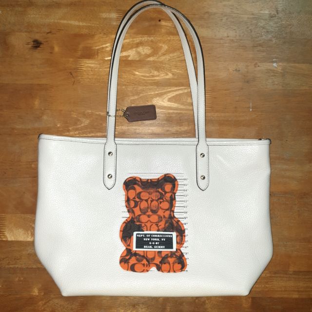 Coach gummy hot sale bear tote