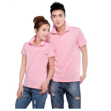 เสื้อโปโลสีชมพูสดใส-ราคา-200-บาท