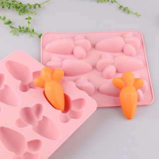 Carrot Silicone Mold พิมพ์ซิลิโคน ทำขนม โมล์สบู่ ลายแครอท