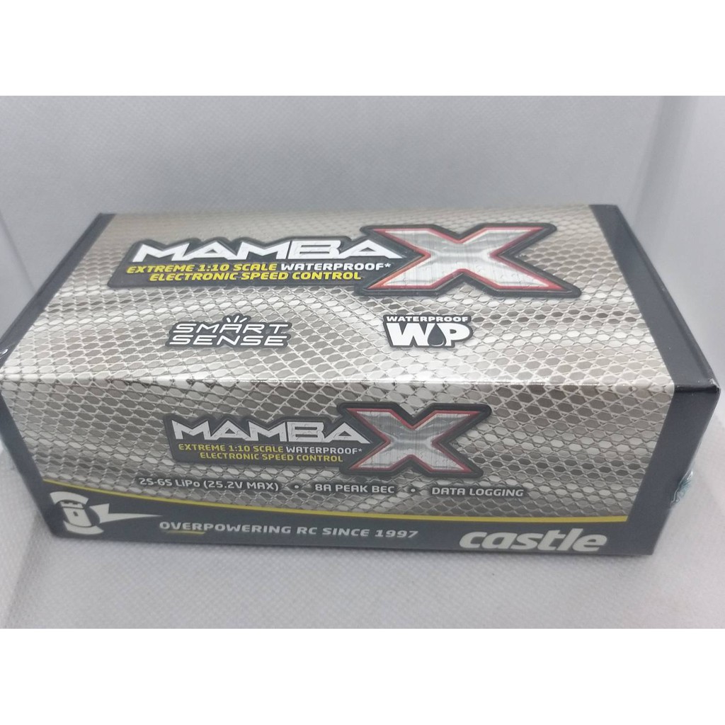 Combo Castle Mamba X SCT 25.2V 1/10 Motor Con Sensores 1415-2400 Waterproft - Foto 4