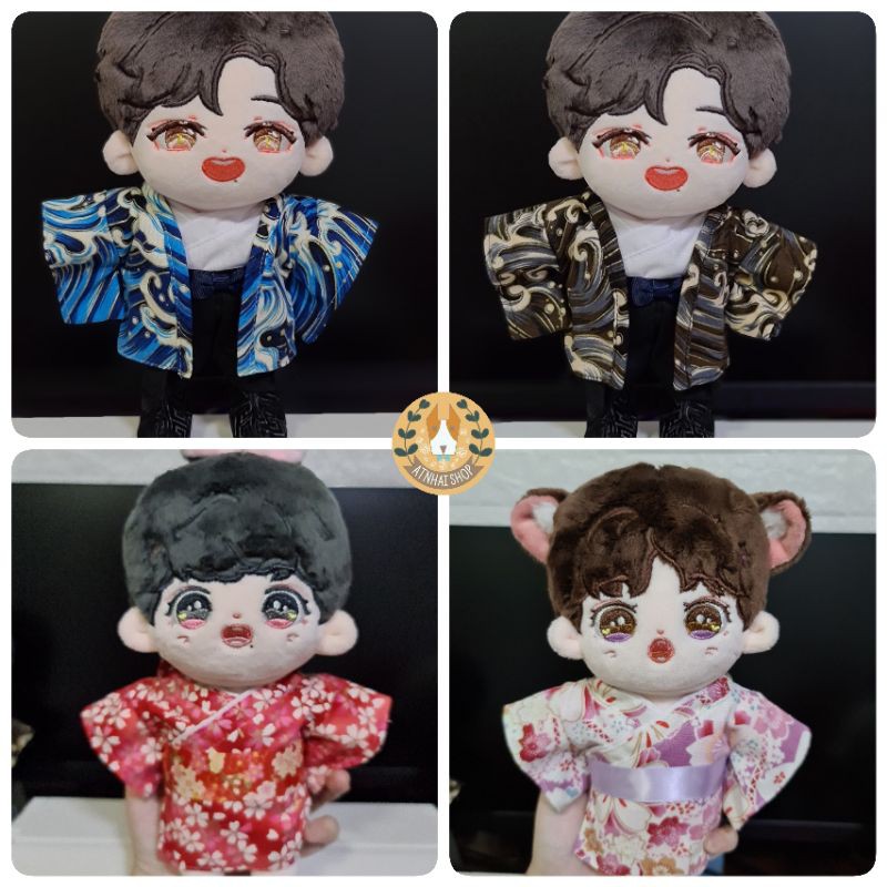 พร้อมส่ง-ชุดตุ๊กตา-20cm-15cm-กิโมโน-ยูกะตะ-ฮากามะ-hanfu-ชุดจีนโบราณ-เซียวจ้าน-หวังอี้ป๋อ-ป๋อจ้าน