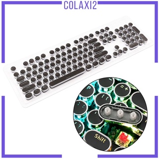 สินค้า [Colaxi2] แป้นพิมพ์เล่นเกมทรงกลม Pbt สีดํา