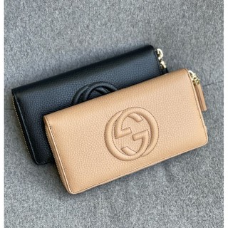 ส่งฟรี+ผ่อน0%🌈New Gucci soho  zippy wallet