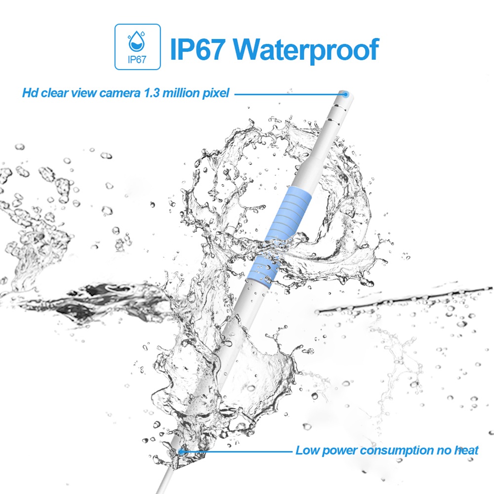 Mini Clean Ear Endoscope Camera for Smartphone Android Borescope Mobile