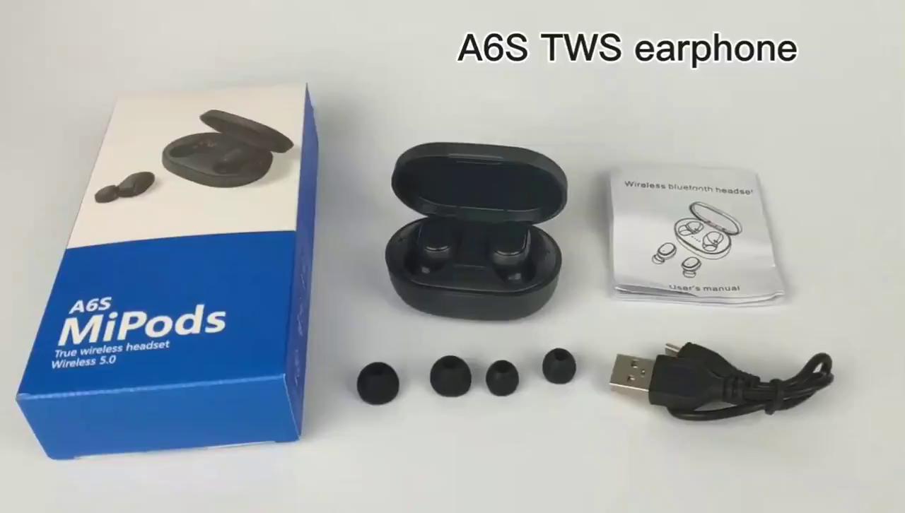 a6s-tws-ชุดหูฟังไร้สายบลูทูธ-5-0-พร้อมไมค์แฮนด์ฟรีสําหรับ-xiaomi-redmi-airdots