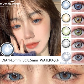 Eyeshare เลนส์คอนแทคเลนส์ 12 สี 1 คู่ = 2 ชิ้นสําหรับแต่งหน้า