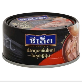 ซีเล็ค ปลาทูน่าชิ้นใหญ่ในซุปญี่ปุ่น 100กรัม Sealect Tuna Big Flake in Japanese Soup 100g ปลากระป๋อง*หมดอายุ 11/09/2023*