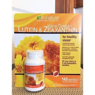 Trunature® Vision Complex Lutein &amp; Zeaxanthin, 140 Softgels